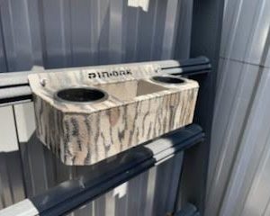 Double Cup Holder w/ tray